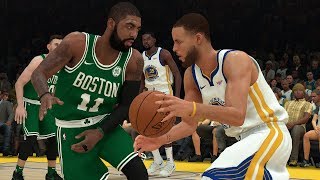 NBA 2K19 Boston Celtics vs Golden State Warriors NBA 2K19 PS4 Pro [upl. by Arimlede962]