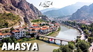 Amasya Dron Çekimleri  Amasya Havadan Görüntüler  Gökyüzünden Amasya  Amasya Turkey [upl. by Gwenora234]