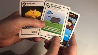 Exploding Kittens Expansion Streaking Kittens en Español [upl. by Notaek55]