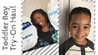 Toddler Boy TryOn Haul  CartersOshKosh Old Navy amp Marshalls  Teacher Life [upl. by Toft]