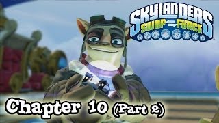 Lets Play Skylanders SWAP FORCE  Chapter 10 Part 2 BONEY ISLANDS Hard Mode [upl. by Follmer871]