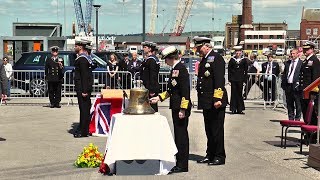 HMS Hood For Years Unseen  How HMS Hood’s bell came home [upl. by Darryl]