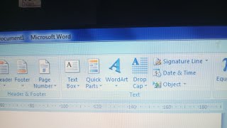 Complete Text option in insert Tab  Text box quick part word art  drop cap sing line Ms word [upl. by Harbed]