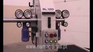 ML100  Handrails Polishing Machine [upl. by Lipski]