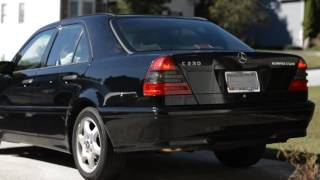 Mercedes w202 c230 Kompressor with a Magnaflow revs [upl. by Flieger]