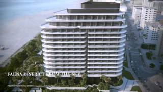 3057673182  Saxony Faena House Miami Beach For Sale [upl. by Nedyrb]