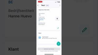 How to  Werkbon aanmaken in de mobiele app [upl. by Davida]