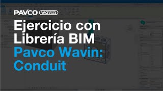 Ejercicio con Librería BIM Pavco Wavin Conduit [upl. by Ysdnil294]