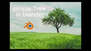 Make Tree in Blender  Create Realistic Tree in Blender [upl. by Atiluap]