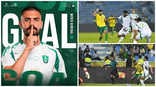 Merih Demiral gol attı AlAhli farka gitti [upl. by Fredrika]