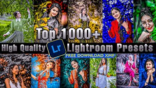 Top 1000 Lightroom Premiam Presets 🔥  Best Lightroom Preset Of 2024  1000 New Presets 2024 [upl. by Onileva]