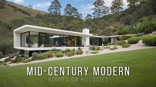 MidCentury Modern Houses on Hillsides Architectural Elegance in Nature [upl. by Lehteb]