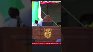 Watch as Deputy President Paul Mashatile faints [upl. by Enale]