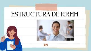 Recursos Humanos importancia concepto y estructura [upl. by Hsetirp]