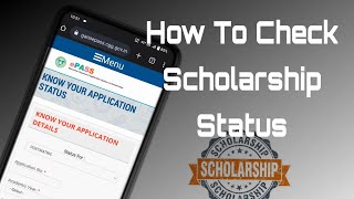 How To Check Scholarship Status  Ts Epass  Telangana  Telugu  20212022 amp 23 [upl. by Suisyola]