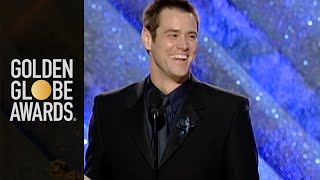 Jim Carrey Wins Best Actor Motion Picture Drama  Golden Globes 1999 [upl. by Ruosnam]