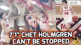 71quot Chet Holmgren Puts Up 29 POINTS amp 23 REBOUNDS Top Ranked Senior Has Been On A WARPATH 😤 [upl. by Quin]