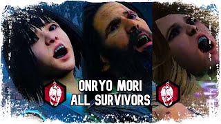 The Onryo  Sadako Mori On All Survivors  Dead by Daylight [upl. by Sedinoel]