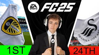 EAFC 25  Swansea City Career Mode RTG  Ep 6 Playing Against 1st Place… [upl. by Nyltak]