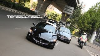 Speed Creed Maseratis Bandung Run Coverage Bandung Indonesia [upl. by Onahpets]