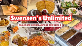 Swensen’s Unlimited At Singapore Changi Airport Terminal 2 HALAL [upl. by Polito]