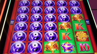 Jackpot 4 of 2024 on the China Shores Great Stacks slot machine by Konami with 631 free spins [upl. by Aroda362]