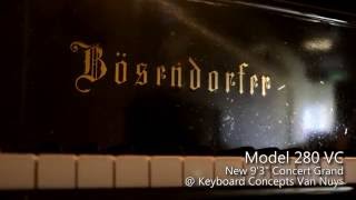 Bosendorfer 280 Vienna Concert grand [upl. by Nodroj]