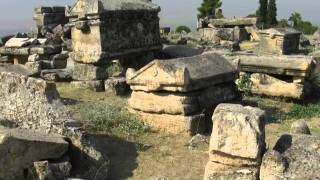 Hiërapolis de Antieke Stad bij Pamukkale Turkije [upl. by Karia943]