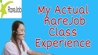 My Actual RareJob Class Experience [upl. by Kcyred]