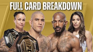 UFC 307 Predictions and Full Card Breakdown Pereira vs Rountree [upl. by Ayouqat612]