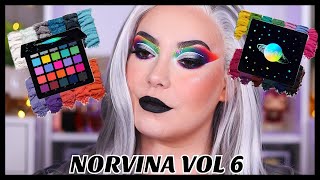 NORVINA VOL 6 PALETTE TUTORIAL amp REVIEW [upl. by Crowe]