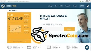 SpectroCoincom BITCOIN EXCHANGE amp WALLET  UPDATE [upl. by Nylyoj]