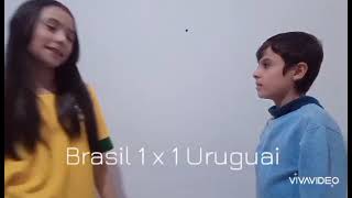 PREVISÃO DE BRASIL X URUGUAI [upl. by Ahsekel687]