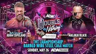 WWE 2K24  Adam Copeland vs Malakai Black AEW Double or Nothing Prediction [upl. by Stout130]