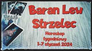 Horoskop tygodniowy 17 styczeń 2024✨ Znaki Ognia Baran Lew Strzelec 🧡 [upl. by Cristian]