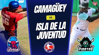 Serie Nacional 63 Camagüey vs Isla de la Juventud 1er juego [upl. by Aropizt862]