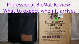 BioMat 7000 mx Professional Review What does the Bio Mat Professional look like when it arrives [upl. by Wiltsey11]