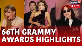 Grammy Awards Highlights  Taylor Swift LIVE  Grammy Awards 2024 LIVE  Grammy Awards Winners [upl. by Adnirem219]