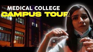 Govt Medical College Campus Tour at Night  Hostel Tour  Rakshita Singh [upl. by Mintun]