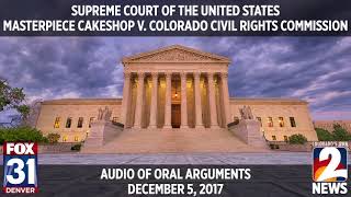 SCOTUS Audio Masterpiece Cakeshop v CO Civil Rights Commn [upl. by Kipper632]