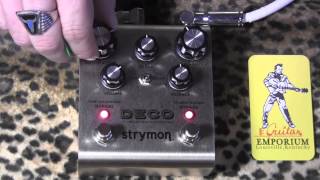 Strymon DECO demo with MJT Strat amp Dr Z Antidote clean sound [upl. by Irab]