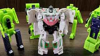 Wheeljack vs Constructions Transformers stop motion [upl. by Kutzer]