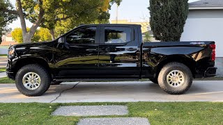 I installed 2quot Drop Shackles on my 2023 Silverado 1500 4x4 [upl. by Einahpats123]