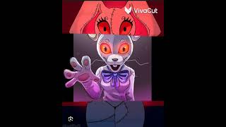 Vanny fnaf security breach jumscare fivenightsatfreddys fnafsecuritybreach [upl. by Regnij904]