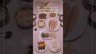 How to Prepare a Chuseok Feast in Seoul shorts [upl. by Heffron]