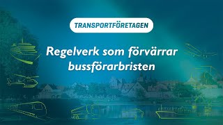 Regelverk som förvärrar bussförarbristen [upl. by Massie]