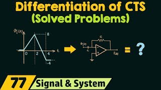 Differentiation of Continuous Time Signals Solved Problems [upl. by Dinsmore]