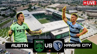 Austin FC vs Sporting KC Live Game Watch Party amp Reaction Match 14 [upl. by Ydnyc]