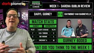 NIGHT 1 REVIEW PREMIER LEAGUE DARTS FROM 3ARENA DUBLIN  UNIBET PREMIER LEAGUE DARTS [upl. by Nesnej399]