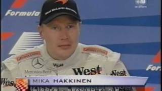 Mika Hakkinen  press conference [upl. by Margareta]